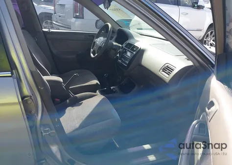 2000 Honda Civic Lx из США, поврежденный, VIN 2HGEJ6575YH592001